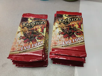 * Kaijudo Evo Fury Booster Packs Lot Of 20 • $60