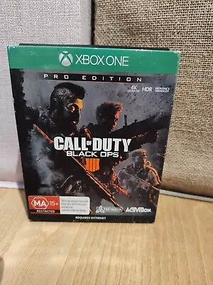 Call Of Duty Black Ops 4 - Pro Edition Box Set - Xbox One • $45