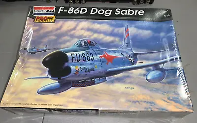 Monogram 1:48 Scale F-86D Dog Sabre NEW SEALED • $25