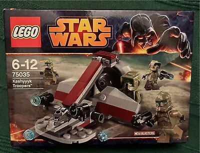 Lego Star Wars 75035 Kashyyyk Troopers New Sealed Set • £70