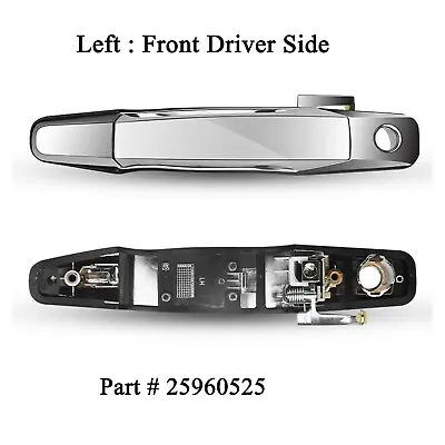 Front Driver Side Door Handle For 2007-2014 Cadillac Escalade GM1310163 Chevy • $10.88
