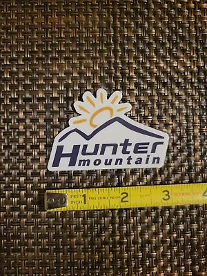 Hunter Mountain AUTHENTIC Decal Sticker Ski Snowboard New York Resort • $4.99