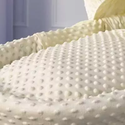 £22.99 • Buy For Your Little One Cream Dimple Moses Basket Bedding Set