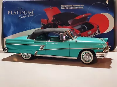 Sun Star Platinum 1956 Mercury Montclair Convertible 1:18 Scale Diecast Car 5136 • $199.95