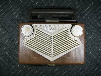 Motorola Model 56B1 Portable Tube Radio From 1950's • $12.99