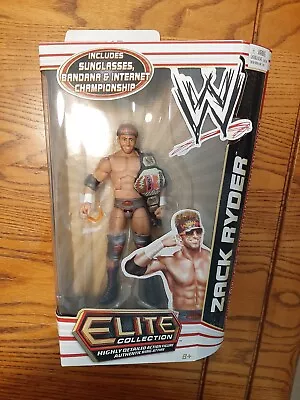 Mattel WWE Elite Collection Series 17 Zack Ryder Matt Cardona AEW Impact NWA • $150