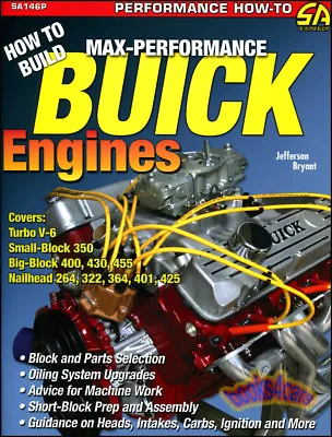 Buick Engines Book How To Build Max Performance Shop Manual Service Repair V8 V6 • $62.93