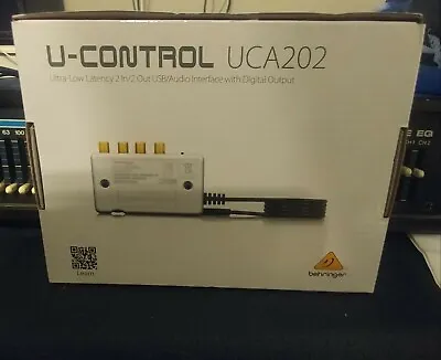 BEHRINGER U-CONTROL UCA202 Audio Interface 2-input 2-output USB Digital Output • $34.99