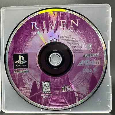 Riven: The Sequel To Myst (Sony PlayStation 1 PS1) *DISC 2 ONLY - TESTED* • $7.19