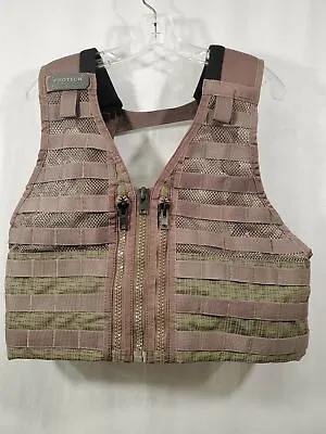 Protech MOLLE Fighting Load Bearing Equipment Carrier Vest Green #1 • $74.99