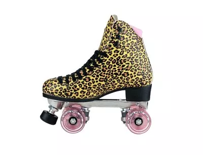 Riedell Quad Roller Skates - Jungle Leopard • $120