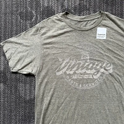 $19.99 • Buy NWT Sonoma Vintage Custom Classic T-shirt Men’s M Green Motor Car Parts Service