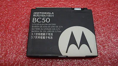 MOTOROLA BC50 CELLPHONE BATTERY FOR Slvr L7 L6 L2 L7c Krzr K1 Rizr Z3 Razr Maxx  • $17.09