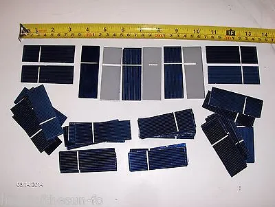 45 1  X 3  Solar Cells .5 V X  .5 A  = 9  Watt Panel  Using 36  Great Mini Panel • $9.95