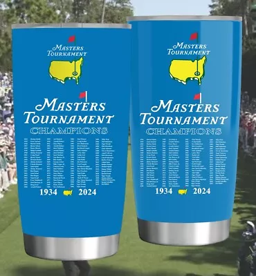 2024 Masters Tournament Golf Champion Augusta TUMBLER 20oz • $30.99