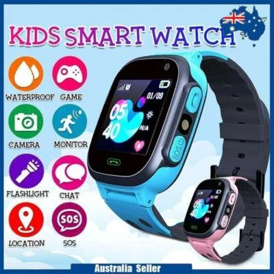 $20.99 • Buy Kids Smart Watch Call Game LBS Location Alarm Clock Elastic Strap Smartwatch NEW