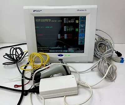 Spacelabs Healthcare Ultraview SL Model 91370 Patient Monitor W Accessories • $199