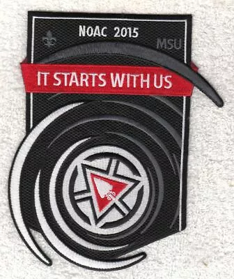 Z010 OA BSA Scouts -  NOAC 2015 BACK PATCH • $9.99