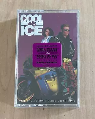 COOL AS ICE (1991) Sealed Soundtrack Cassette Vanilla Ice Hip Hop Movie 90s Rap • $50