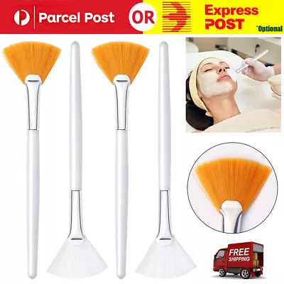 $4.96 • Buy 5/10/30x Fan Brushes Facial Brushes Soft Makeup Brush Cosmetic Applicator Tools