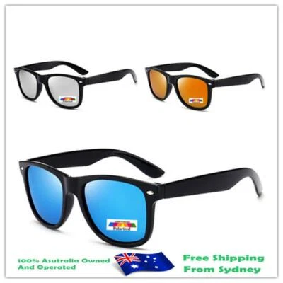 $15.95 • Buy Mens Womens Vintage Fashion Glasses Eyewear Polarised Large Sunglasses MIR