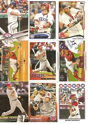 22 Card Mike Napoli Baseball Card Lot          419 • $2.50