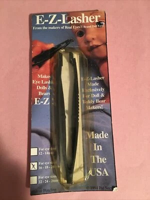$4.99 • Buy E-Z Lasher For Putting Eyelashes On Doll & Teddy Bear With 16-18  Eyes - NEW