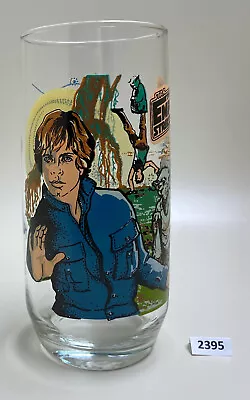 Burger King Star Wars Empire Strikes Back Luke Skywalker Promo Glass  1980 • $22