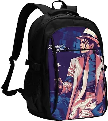 Michael Jackson Backpack USB Charging Port • $112