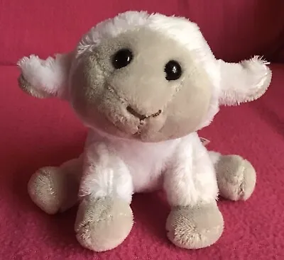 Waitrose Tiny Lamb Sheep White Grey Soft Plush Toy Small 4” 6295/1 John Lewis • £14.99