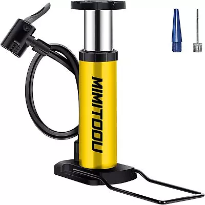 Bike Pump Mini Bicycle Pump Portable Bike Floor Pump • $11.78