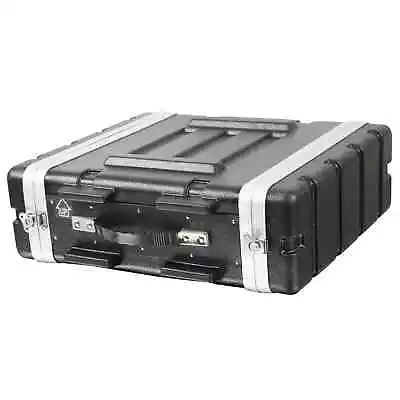 Pulse ABS-4U 19  4U Rack Flight Case - ABS Rack Mount 19  Carry Case • £95.99