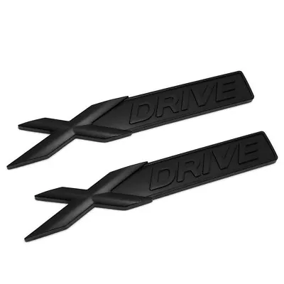 2pcs New XDrive Logo Emblem 3D Badge Side Fender Trunk Lid M Power Performance • $13.99