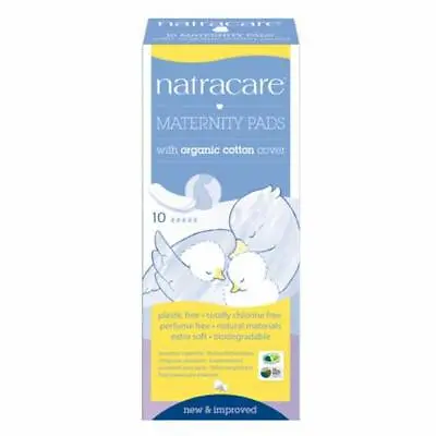 Natracare Organic Maternity Pads - 10s (Pack Of 3) • £12.94