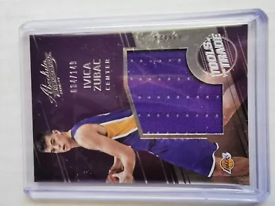 $10 • Buy 2016-17 Absolute Tools Of The Trade Rookie Jumbo #84/149 Ivica Zubac