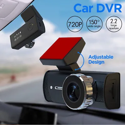 $33.85 • Buy HD 720P Car DVR Lens Dash Cam Front And Rear Video Recorder Camera Night Vision