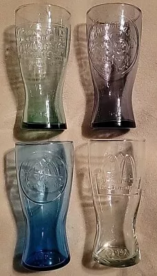 Vintage McDonald's Collector Glasses 1948 1955 1961 1992 Green Blue Purple • $19.99