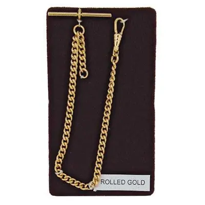 Stunning Single Albert Rolled Gold 9ct Pocket Watch Chain Heavy  Bespoke List • £39.99