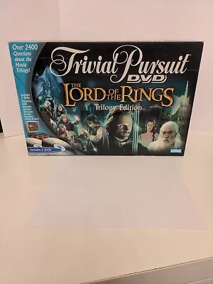 Lord Of The Rings Trivial Pursuit 2 Disc DVD Trilogy Edition Complete  • £9.99