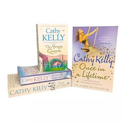 Bundle 4 X Cathy Kelly. Always & Forever The Honey Queen Once In A Lifetime • $21.50