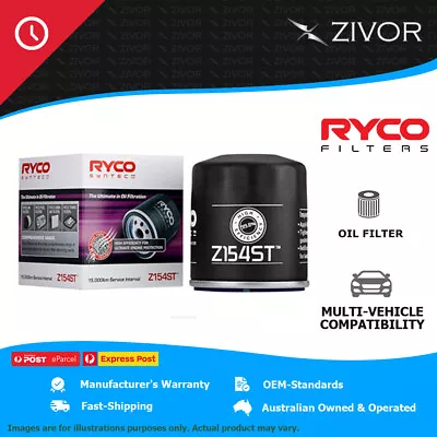 New RYCO Syntec Oil Filter Spin On For HOLDEN ASTRA LD 1.6L 16LF Z154ST • $33.84