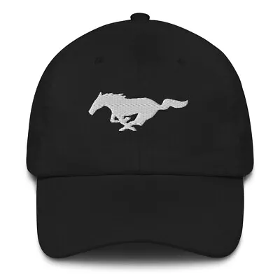 Mustang Hat Embroidered Ford Mustang Baseball Cap Mach-E Dad Hat • $26.99