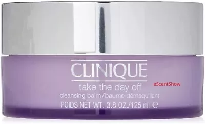 Clinique Take The Day Off Cleansing Balm 3.8 Oz / 125ml FULL SIZE JAR New Sealed • $19.88