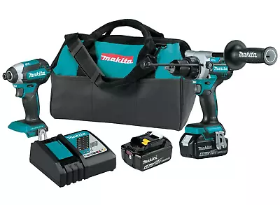 Makita XT291M 18V LXT® Lithium-Ion Brushless Cordless 2-Pc. Combo Kit (4.0Ah) • $269