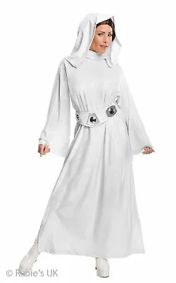 £61.20 • Buy Leia Princess Womens Disney Star Wars Jedi  Fancy Dress Costume Outfit Licensed