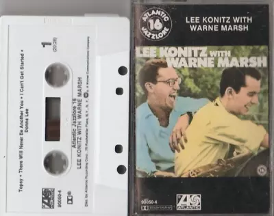 Lee Konitz With Warne Marsh CASSETTE TAPE OOP JAZZ • $11.21