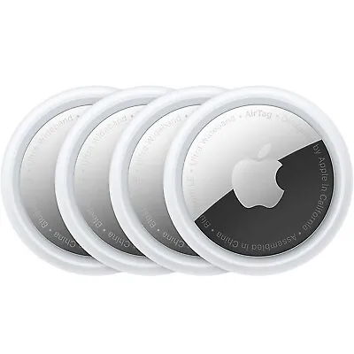 Genuine Apple AirTag Bluetooth Tracker 4x Pack Only FAST DELIVERY • £94.99
