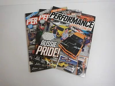 Performance Garage Magazines X 3 Aussie Pride Porsche Holden Autorush GTR • £10.41