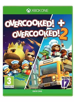 Overcooked! + Overcooked! 2 (Xbox One) Xbox One Single (Microsoft Xbox One) • $42.64