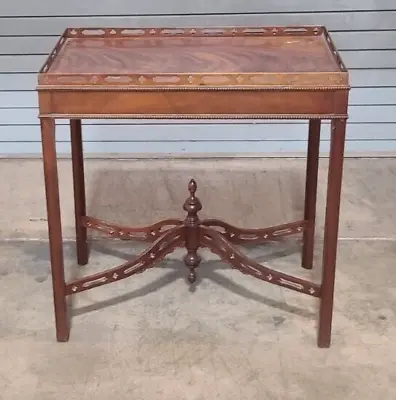 Baker Historic Charleston Chinese Chippendale Tea Table • $799